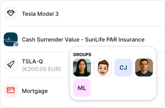 Easily inventory assets and simplify generational wealth transfer.