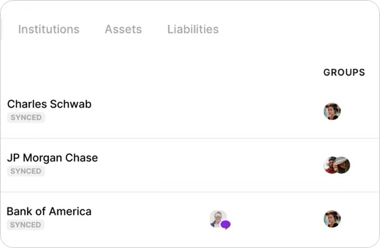 Effortless consolidated reporting for your family.