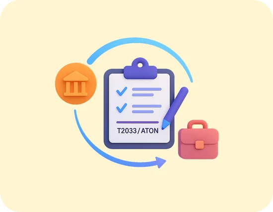 Financial institutions asset transfer interface