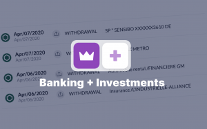 Banking+Investment: Effortlessly Track All Accounts In One Place